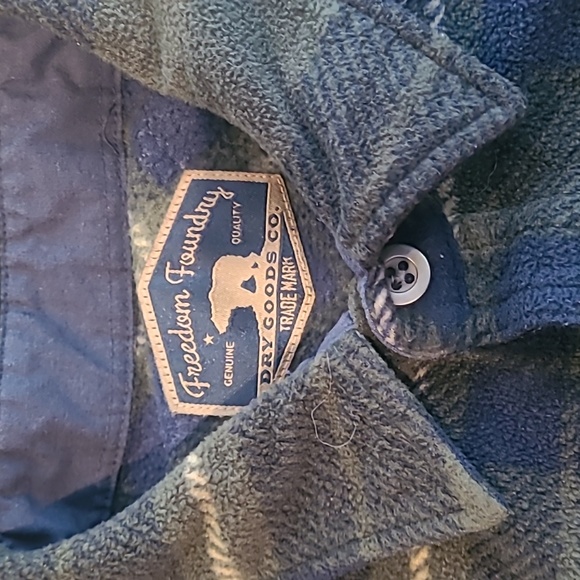 Freedom Foundry Long Sleeve Fleece Shirt L - Picture 2 of 5